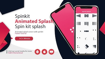 Animated splash screen with SpinKit library | Flutter widgets