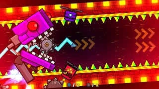 "Explorers" 100% 3 coins (Medium Demon) by MathisCreator | Geometry Dash