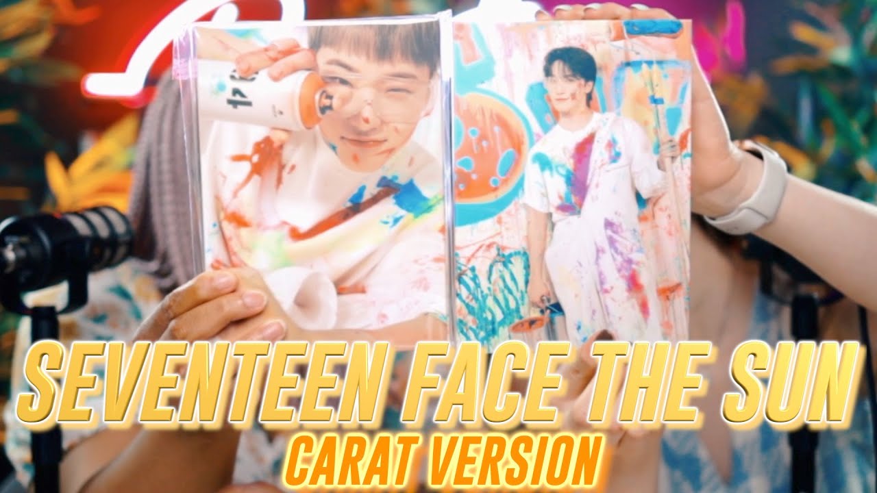 Unboxing SEVENTEEN (세븐틴) 4th Album 'Face the Sun' (CARAT Ver