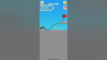 Draw bridge puzzle game level 1356 #gaming #drawing #Shorts