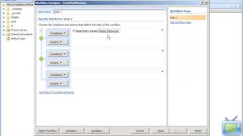 SharePoint 2007 Training Video: Trigger an Email to a User Based on Conditionals