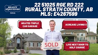 Live Next Door To A Golf Course 22 51025 Rge Rd 222, Ab Jarett Johnson Real Estate