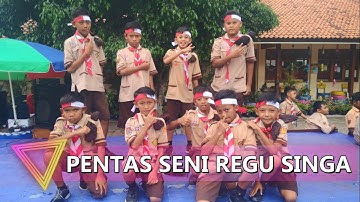 🔴"Tari Kun Anta" PENTAS SENI REGU SINGA | KEMAH PRAMUKA SDN GRABAG 1 MAGELANG 2019