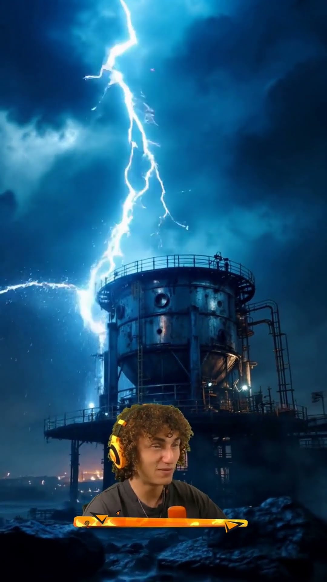 Fuel Tank OBLITERATED By Lightning!