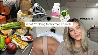 my current health routine for hormone health | herbs, supplements, diet, lifestyle