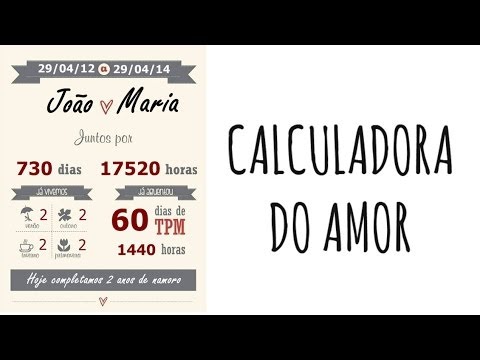 Como fazer a Calculadora do Amor 