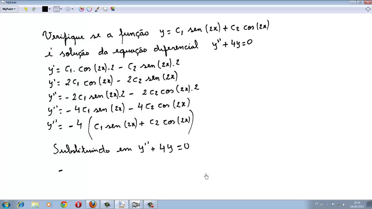 verificando-se-a-fun-o-solu-o-de-uma-equa-o-diferencial-youtube