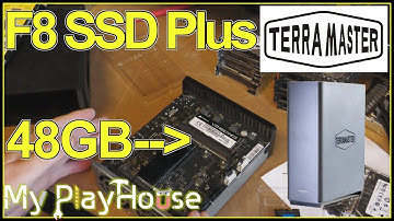 Terramaster F8 SSD PLUS Upgraded to 48GB RAM for Proxmox - 1495