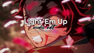 Fall out Boys - Light 'Em up [ audio edit ]