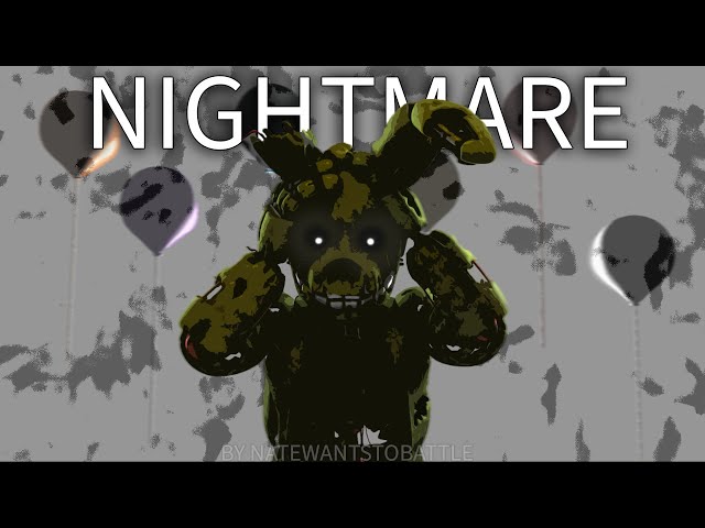 Nightmare Springtrap (fanart)