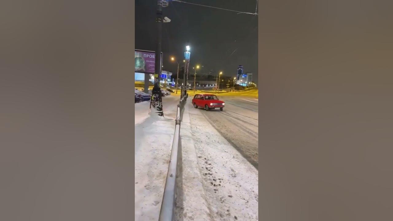 Insane drift with old russian car - Normal Day in Rusia #44
