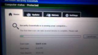 installing Microsoft Security Essentials for the first time Profile