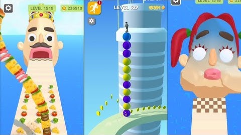 Sandwich Runner vs Stack Rider Walkthrough All Gameplay Android and IOS level Max 1014 #gaming