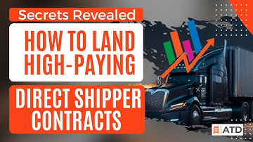 VIDEO 1   Secrets Revealed How to Land High Paying Direct Shipper Contracts in Trucking