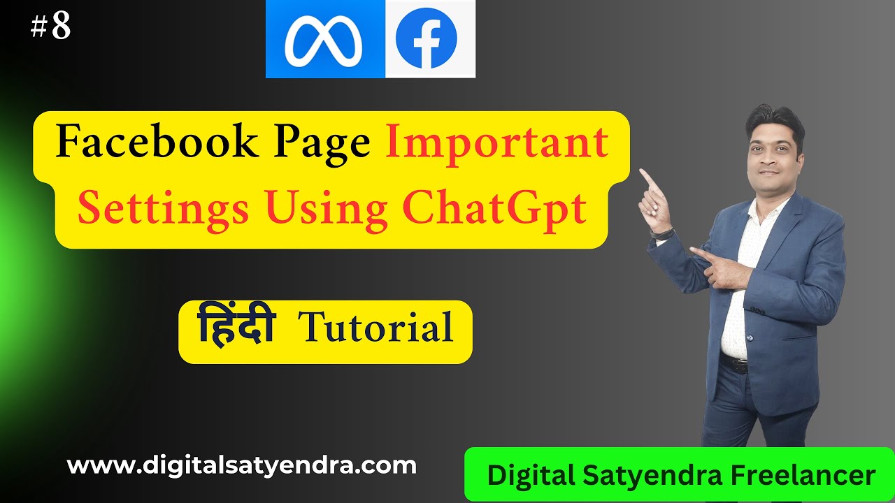Facebook Page Important Settings Using ChatGpt #8 By Digital Satyendra Freelancer Lucknow