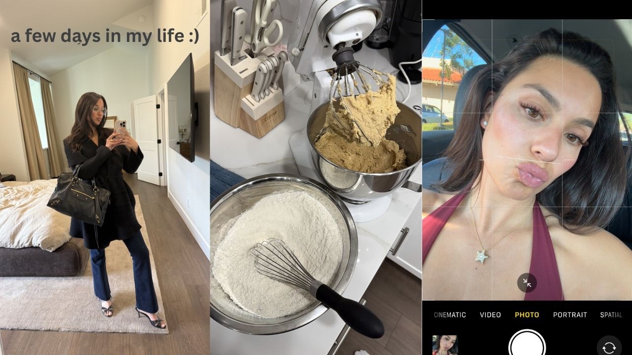 few days in my life!! workouts, skincare, etc.