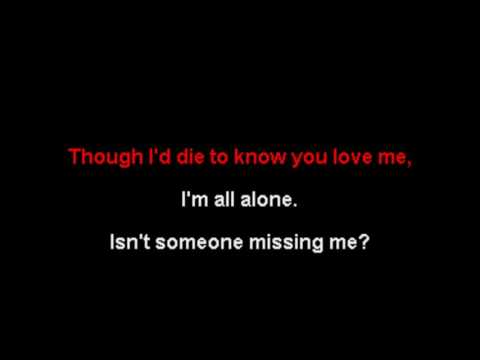 Video thumbnail for EVANESCENCE - Missing (KARAOKE)