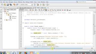 Java Tutorial - Permainan IF-ELSE Menebak Angka Random