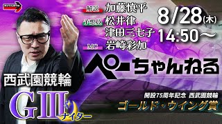 チャリロト公式競輪番組 加藤慎平の「ぺーちゃんねる」の配信のサムネイル画像