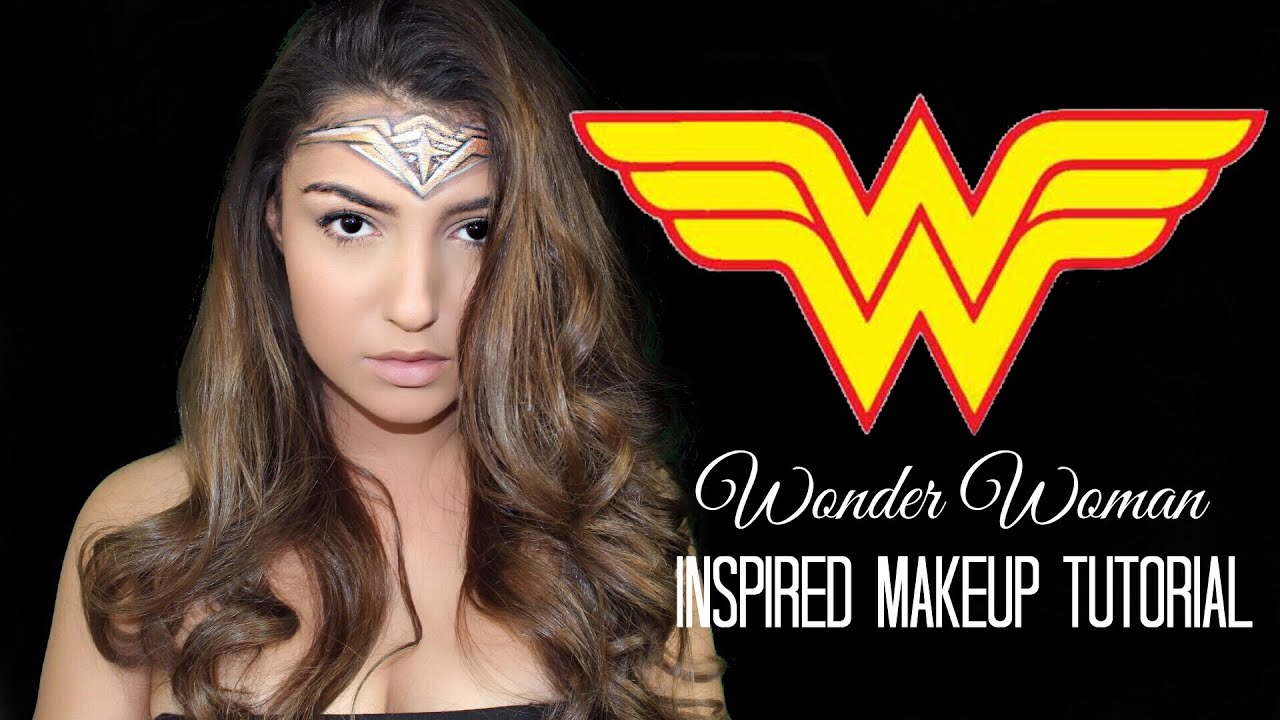 Wonder Woman Comic Con 2016 Cosplay Makeup Tutorial YouTube
