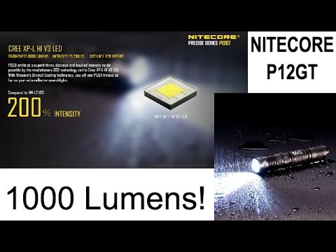 NiteCore P12GT 1000 Lumen Flashlight Gear Review