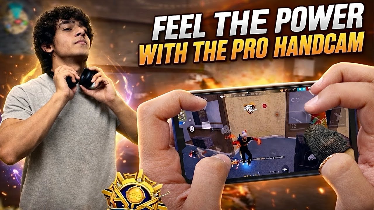 🔥Feel the power with the pro Handcam 💀RIGHT M10 - YouTube