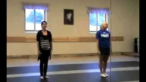 Instructional video for flash mob dance