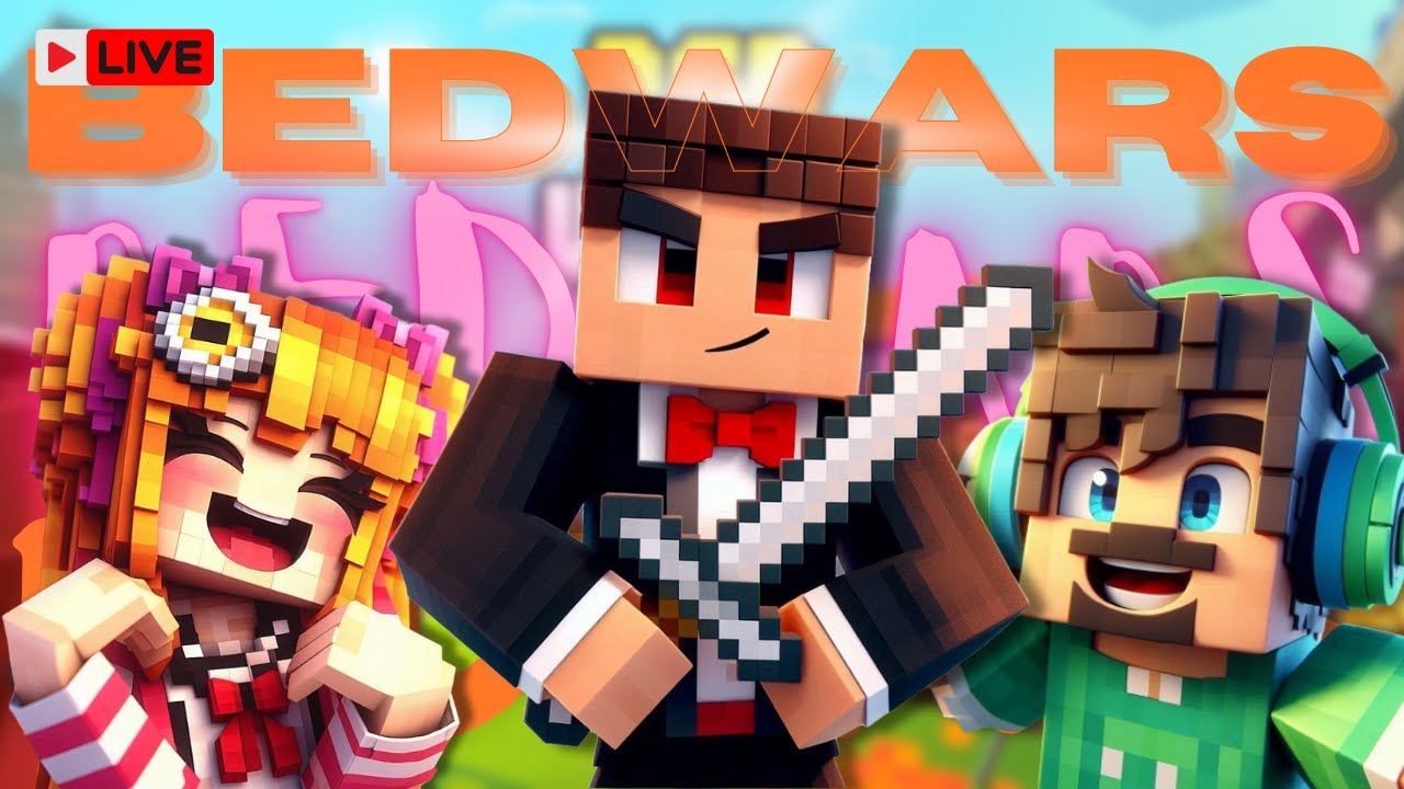 Ibedless 🔴 EPIC BEDWARS LIVE STREAM - Come Hang Out and Play Together - YouTube