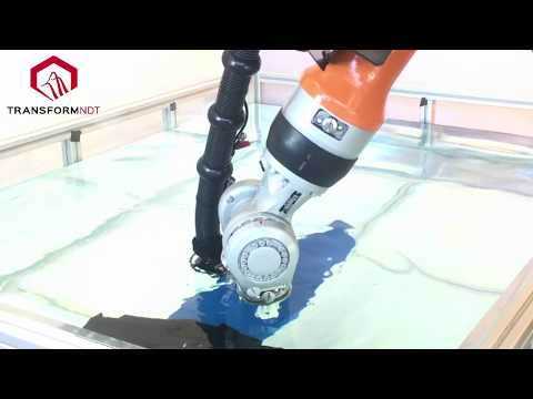 Robotic ultrasonic NDT inspection: fan blade