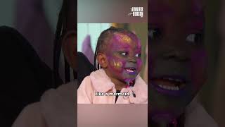 Jennifer Hudson Meets an Adorable Kid Makeup Artist