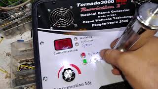 شرح جهاز العلاج بالأوزون تورنادو 2020  Explanation of Tornado ozone therapy device 2020