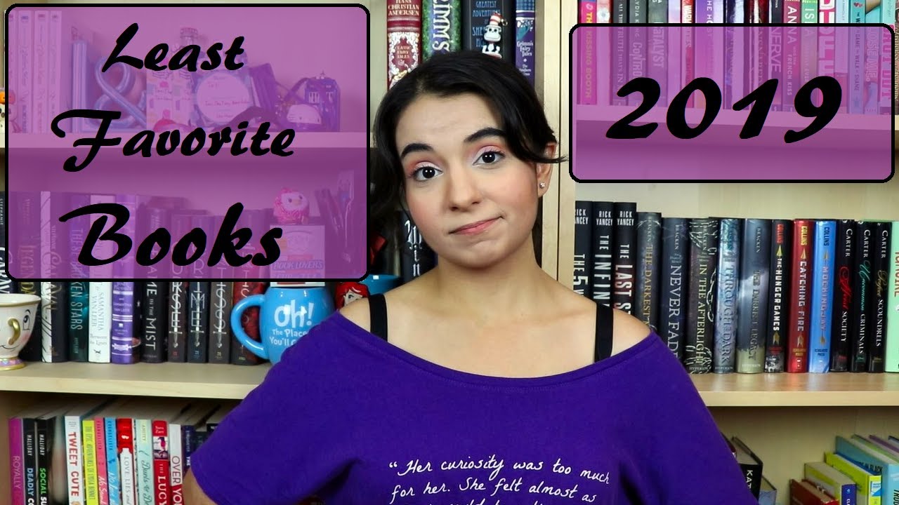 Least Favorite Reads of 2019