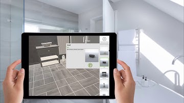 Bathroom Design in Augmented Reality