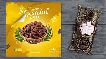 ramadan special dates instagram post | Photoshop Tutorial