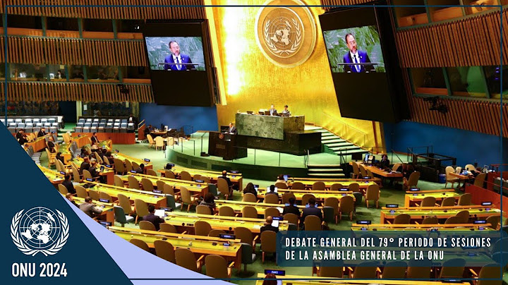 Debate General del 79° periodo de sesiones de la Asamblea General de la ONU
