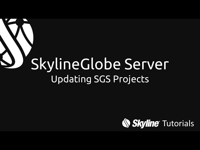 Updating SGS Projects