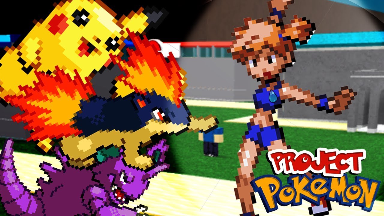 Beating Cerulean City Gym Misty Roblox Project Pokemon Copy Youtube - back project poke roblox