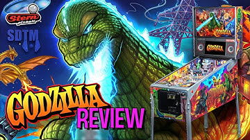 Godzilla Pinball Machine Review (Stern, 2021) SDTM