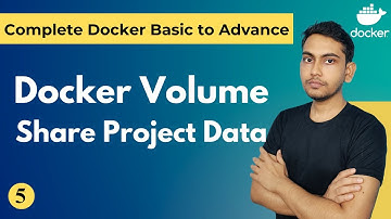 Docker Volume | Share Project Data between Host and Container