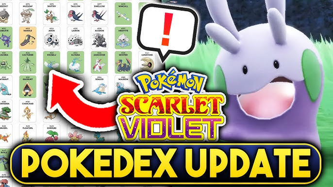 ALL RETURNING POKEMON LEAKS for Pokemon Scarlet and Violet POKEDEX Update!  : r/PromoteGamingVideos