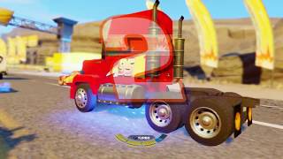 Mack Races Lightning McQueen Underground! Cars 3 Driven to Win