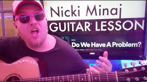 Do We Have a Problem? Guitar version - Guitar performance video thumbnail