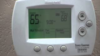 How to set the hold on your thermostat  Livermore heating and air company