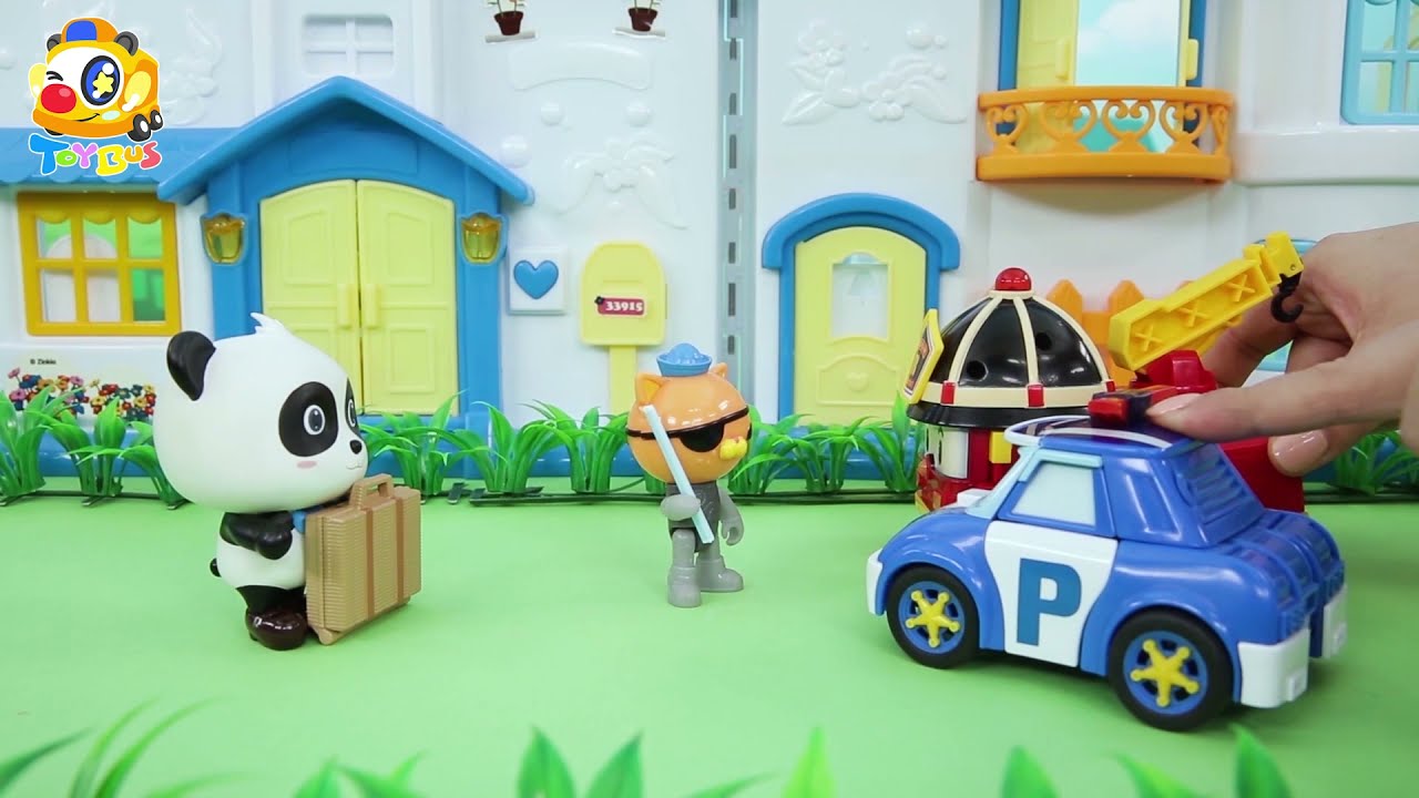 ちびっこ運転手さん❤トイバス（ToyBus) キッズ おもちゃアニメ - YouTube