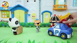 ちびっこ運転手さん❤トイバス（ToyBus) キッズ おもちゃアニメ