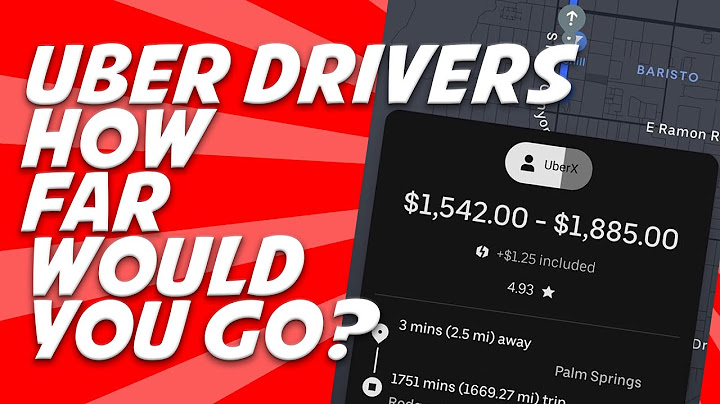 Whats the longest distance an Uber can take you?
