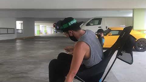 Carpark cruising with my Insta360 go2