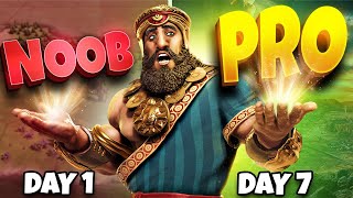 I tried becoming a PRO Civilization 6 Player in 1 Week