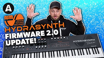 New Features for the ASM Hydrasynth! - Firmware Update 2.0