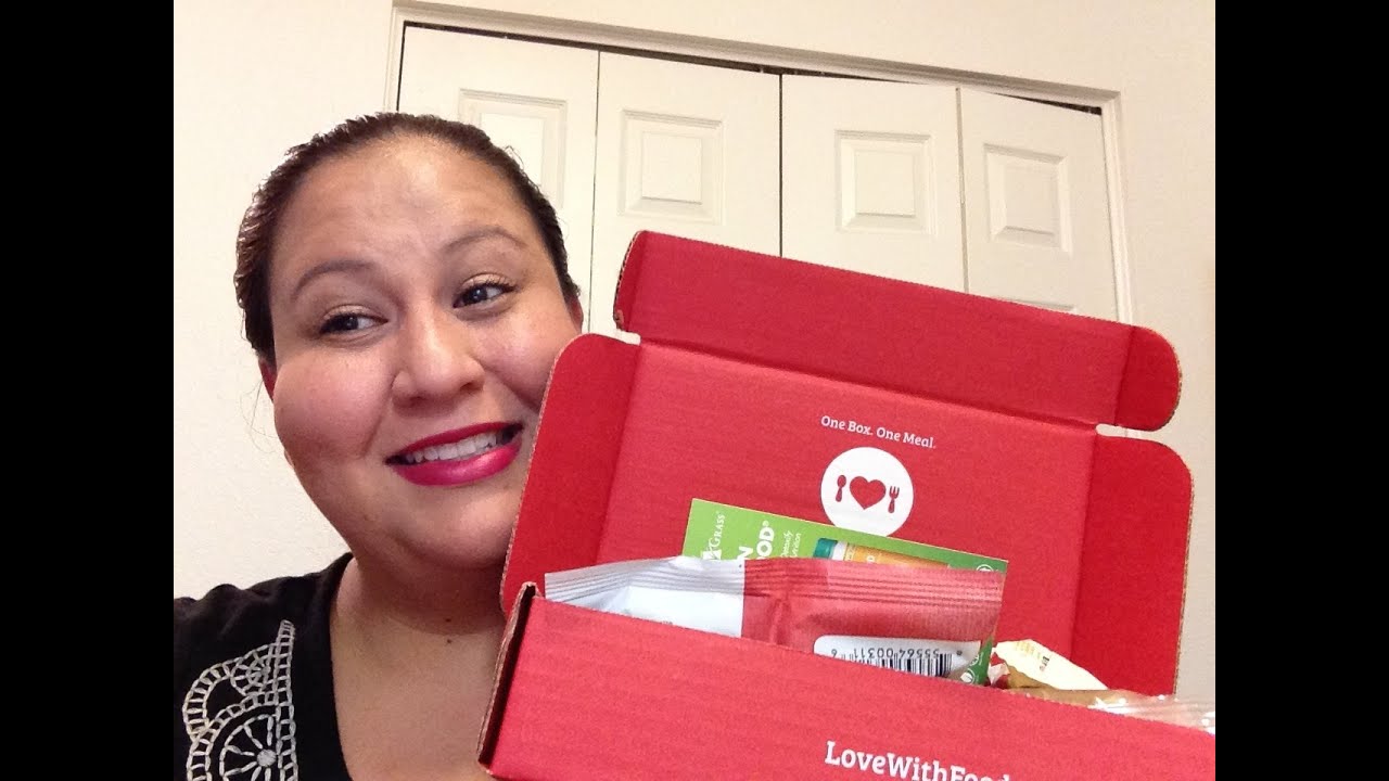 Love With Food Box Opening September YouTube